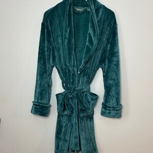 Ardour Luxurious Teal Women's Robe size OS